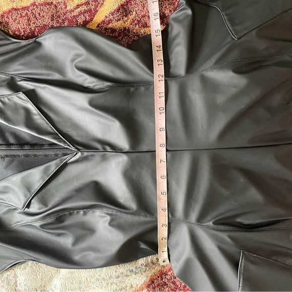 Artifice Clothinf PVC matte black dress. Medium/large. Comes with corset belt! - Picture 8 of 15